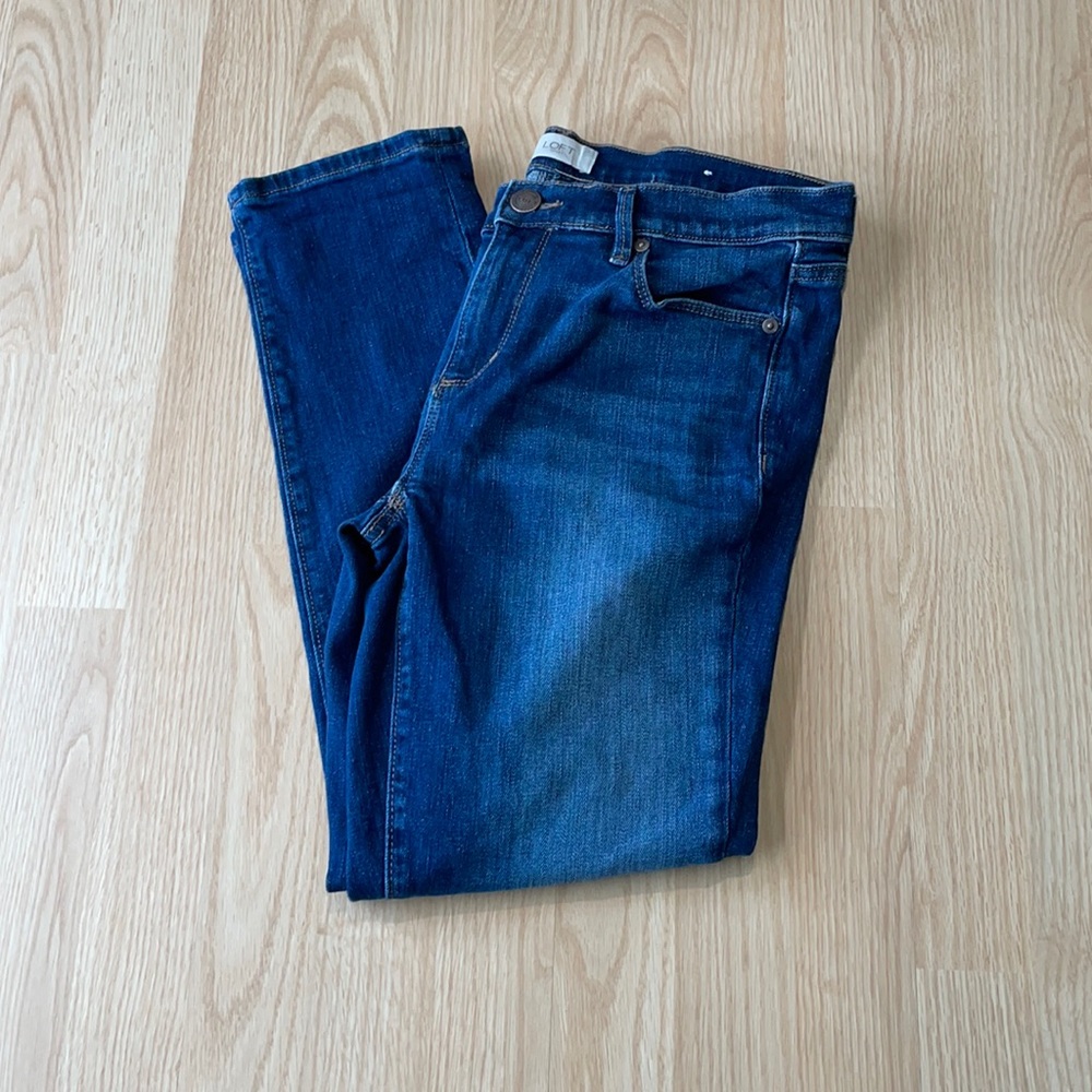 Loft Modern Denim Crop Jeans